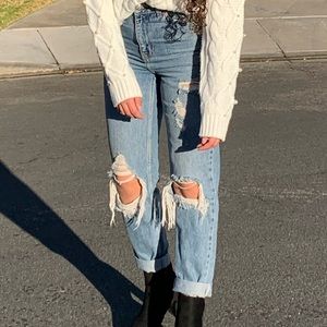 my FAV topshop mom jeans